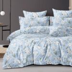 Blossom Drift 3-Piece Quilt Cover Set – Sky Blossom
