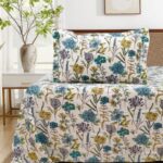 Botanic Bloom 5-Piece Bedsheet Set – Garden Mist