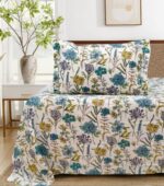 Botanic Bloom 5-Piece Bedsheet Set – Garden Mist