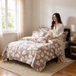 Rosewood Bloom Bedsheet Set - Image 5