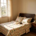 Spring Vines 5-Piece Bedsheet Set – Ivory Bloom - Image 4