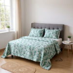 Leafora Serenity 3-Piece Quilt Cover Set –  Sage Whisper - Image 4