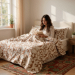 Peacock Grove 3-Piece Quilt Cover Set – Clay Ember