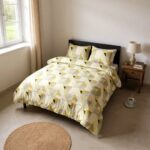Prism Luxe 3-Piece Quilt Cover Set – Golden Ochre - Image 5