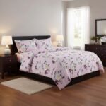 Rosalia Bloom 3-Piece Quilt Cover Set – Orchid Blush - Image 2