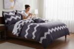Urban Ikat Wave 5-Piece Set – Charcoal Drift - Image 5