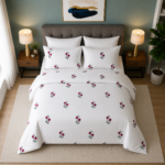 Crimson Bloom 7-Piece Set – Crisp White - Image 3