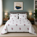 Crimson Bloom 7-Piece Set – Crisp White