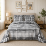 Gridline Luxe 7-Piece Set – Black & White